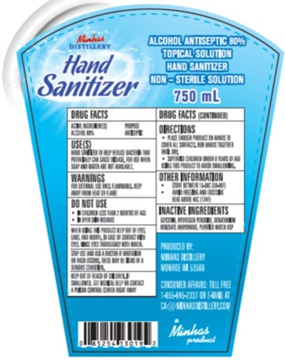 USA Made Sold USA Hand Sanitizer 750 ml